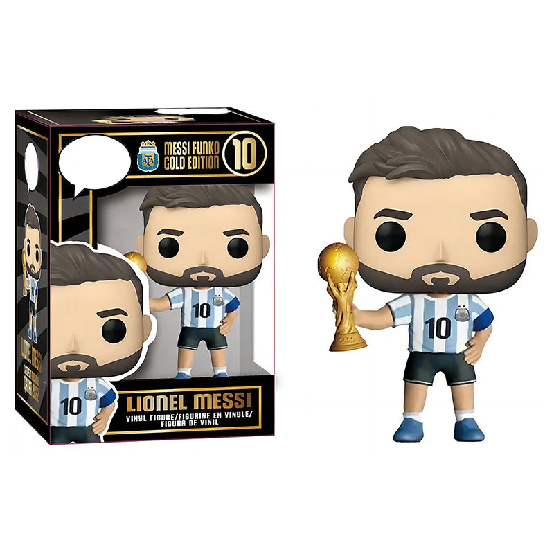 Funko POP Messi Black Gold Edition - Edição Copa do Mundo