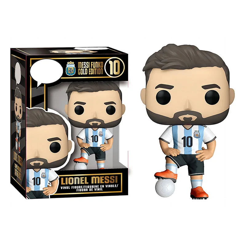 Funko POP Messi Black Gold Edition - Edição Copa do Mundo