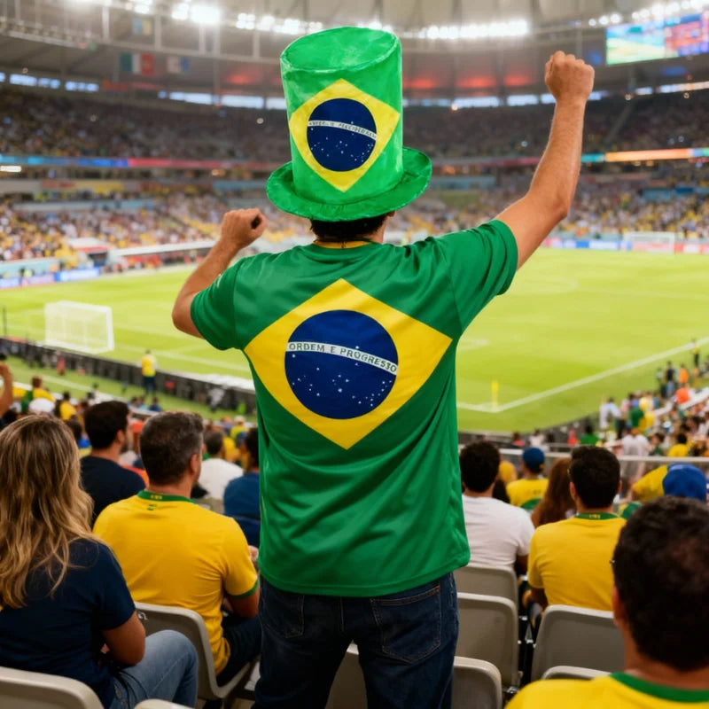 Chapéu de torcedor copa do mundo - 2026 Escolha sua seleção.