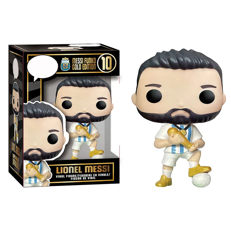 Funko POP Messi Black Gold Edition - Edição Copa do Mundo