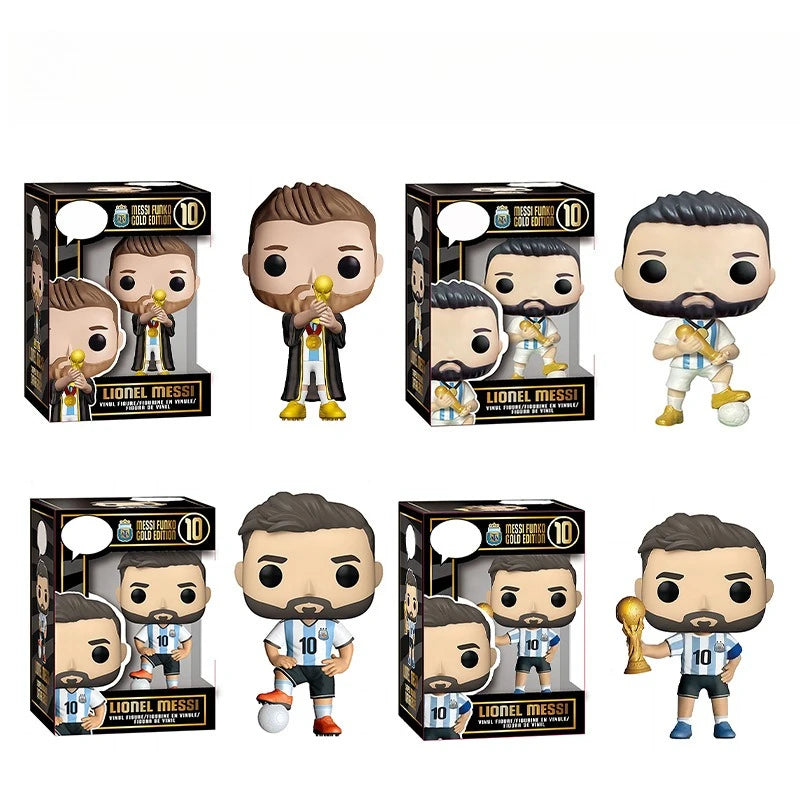 Funko POP Messi Black Gold Edition - Edição Copa do Mundo