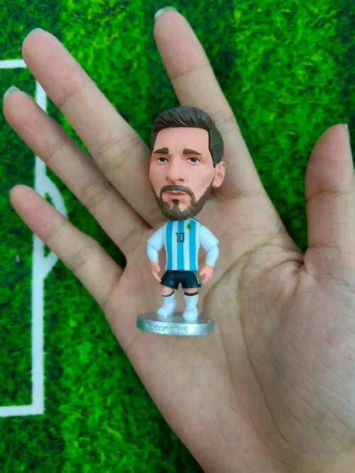 Boneco Jogador de Futebol em Resina 6,5cm — Enfeite para Carro Copa 2026